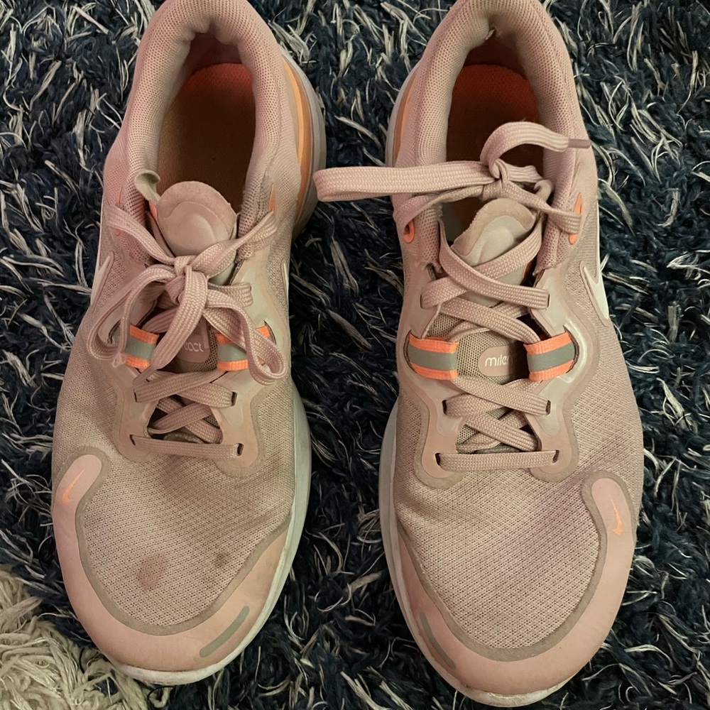 Worn Nike shoes